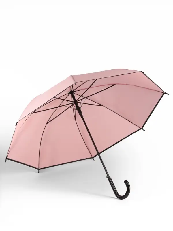 Зонт полуавтоматический &laquo;Однотон&raquo;, 8 спиц, R=51/58 см, d=102 см, МИКС