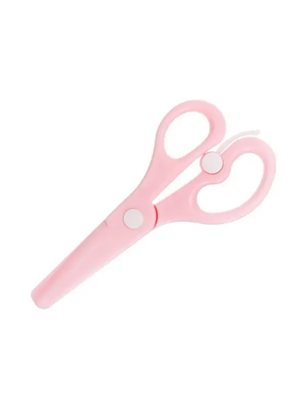 Ножницы 13см травмобезопасные пластиковые с металл лезвиями закруг концы с фиксатором МИКС Ножницы 13см травмобезопасные пластиковые с металл лезвиями закруг концы с фиксатором МИКС