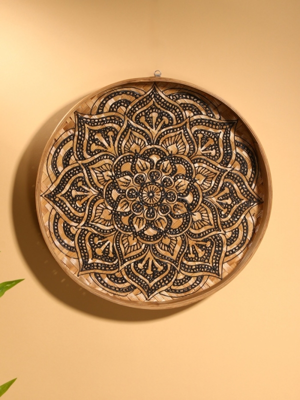 Панно настенное 34 см, бамбук Панно настенное 34 см, бамбук