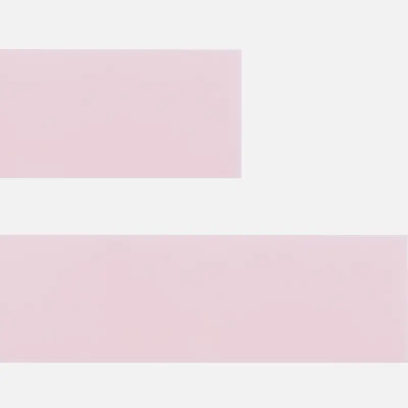 Лента силиконовая Biguna 35 S, прозрачная розовая, 40 см