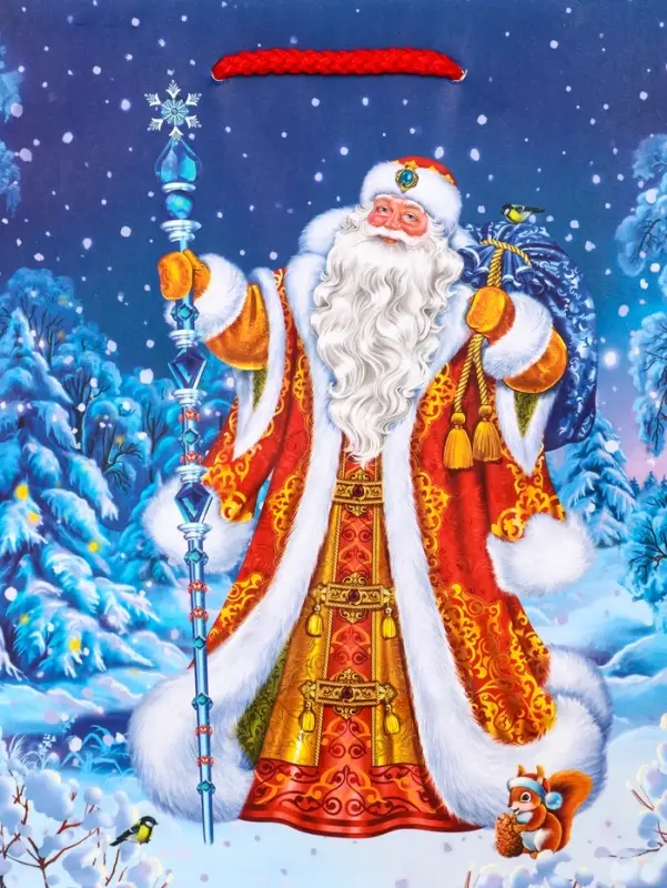 Пакет подарочный новогодний ламинированный, «Новогодний набор » , 18×10×22.3 см Пакет подарочный новогодний ламинированный, «Новогодний набор » , 18×10×22.3 см