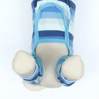 Попона послеоперационная, размер XL, ОШ 31, ОГ 50, ОТ 39 см, вес 12-18 кг, вискоза, голубая