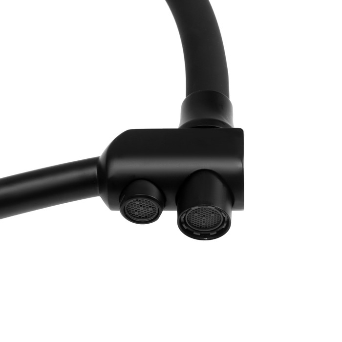 Cмеситель для кухни Accoona A5179FF-13, однорычажный, с выходом для питьевой воды, черный Cмеситель для кухни Accoona A5179FF-13, однорычажный, с выходом для питьевой воды, черный