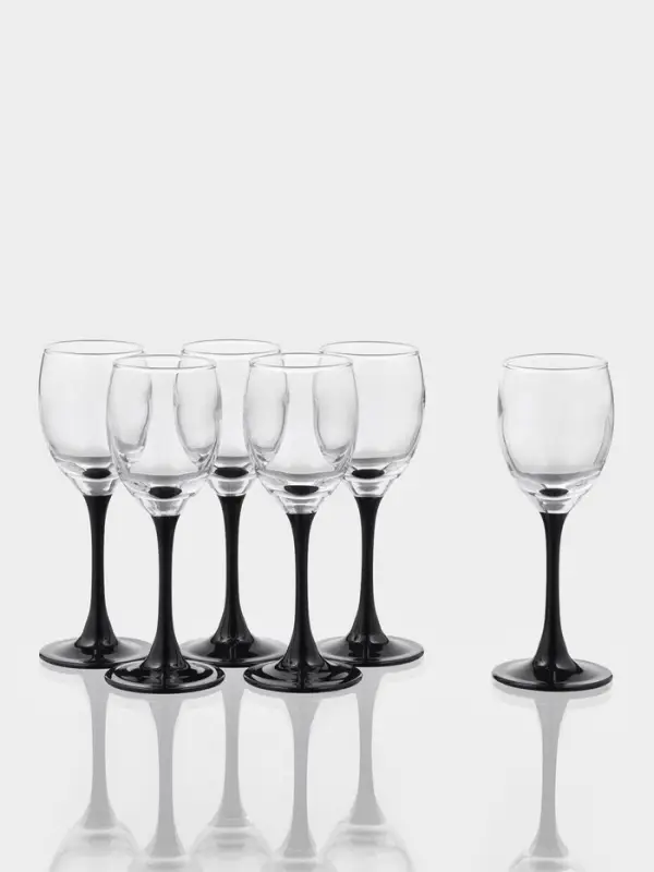 Рюмка стеклянная &laquo;Домино&raquo;, 65 мл, 6 шт.