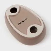 Набор для ванной SAVANNA &laquo;Вуду&raquo;, 3 предмета, мыльница, дозатор для мыла, стакан, молочный