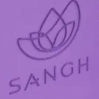 Блок для йоги Sangh, 23&times;15&times;8 см, фиолетовый