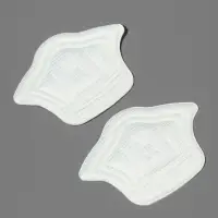 Пяткоудерживатели для обуви, на клеевой основе, 11&times;7.8 см, пара, белые