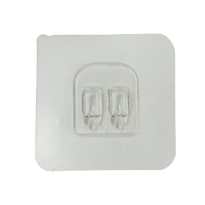 Держатель с клейкой поверхностью ТУНДРА, 60х60 мм, набор 6 шт