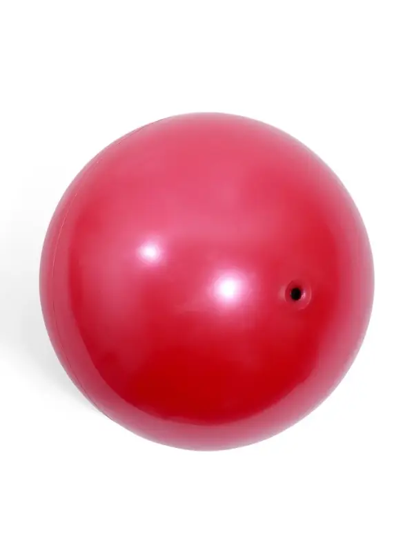 Мяч для художественной гимнастики Металлик, диаметр 19см, цвет красный Мяч для художественной гимнастики Металлик, диаметр 19см, цвет красный