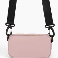 Сумка женская кросс-боди TEXTURA на молнии, 19&times;6&times;10.5 см, розовая