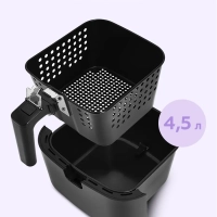 Аэрогриль электрический с поддоном КТ-2215 - 4.5 л - 1500 Вт Аэрогриль электрический с поддоном КТ-2215 - 4.5 л - 1500 Вт