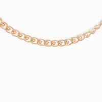 Набор 2 предмета: 3 колье, 3 пары пусет &laquo;Эстетика&raquo;, сердце, белый в золоте, 32 см