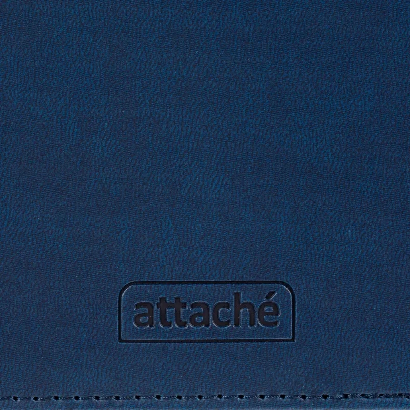 Ежедневник датированный 2026 Attache А5, 180л, 143х210мм, Сиам, синий