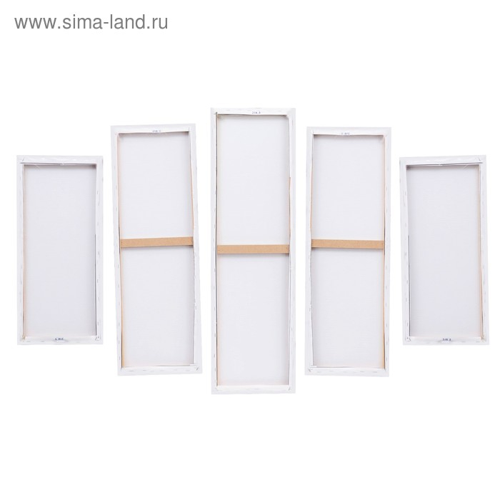 Модульная картина  Модульная картина "Летний завтрак" (2-23х52; 2-24х70; 1-24х80) 120х80см