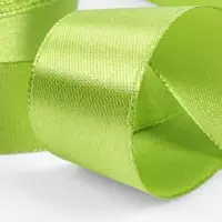 Лента атласная, 25 мм, 23&plusmn;1 м, светло-зелёная №184