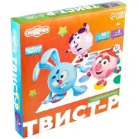 Подвижная игра &laquo;Твист-р Смешарики&raquo; напольная с фантами, 6+