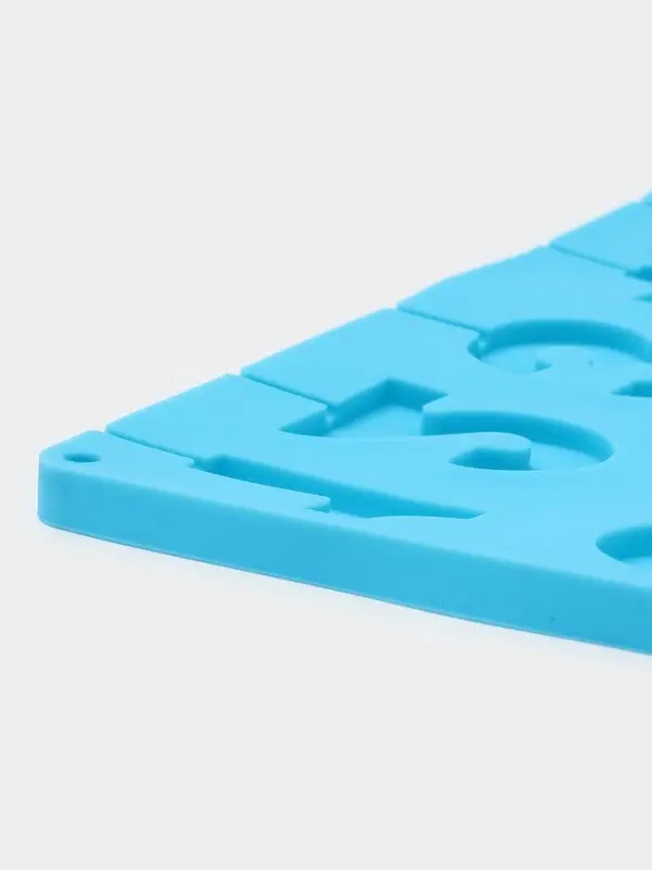 Форма для леденцов Доляна &laquo;Арифметика&raquo;, силикон, 29&times;17 см, 10 ячеек (5&times;4 см), с палочками, МИКС