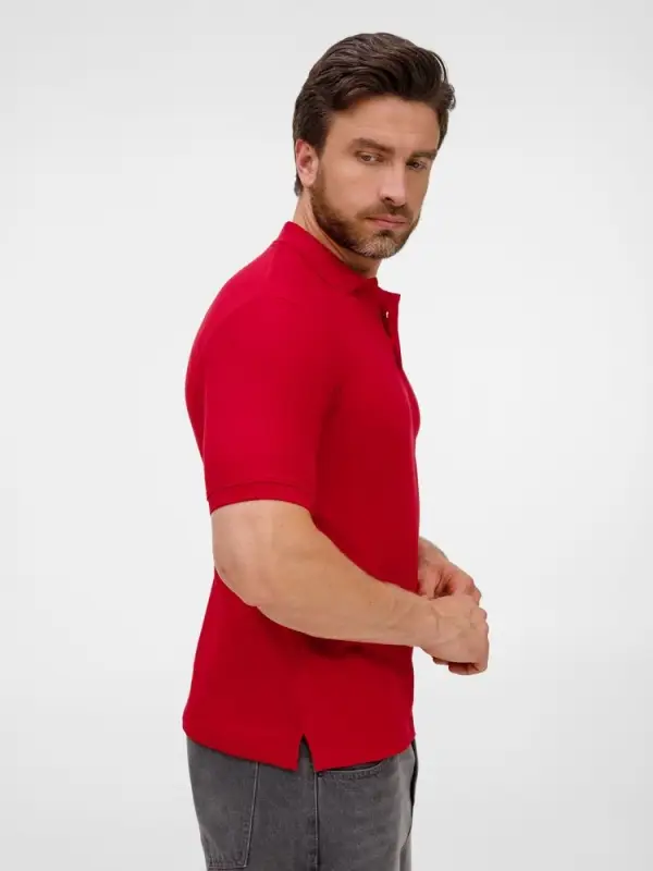 Рубашка поло унисекс Upswing, красная, размер S