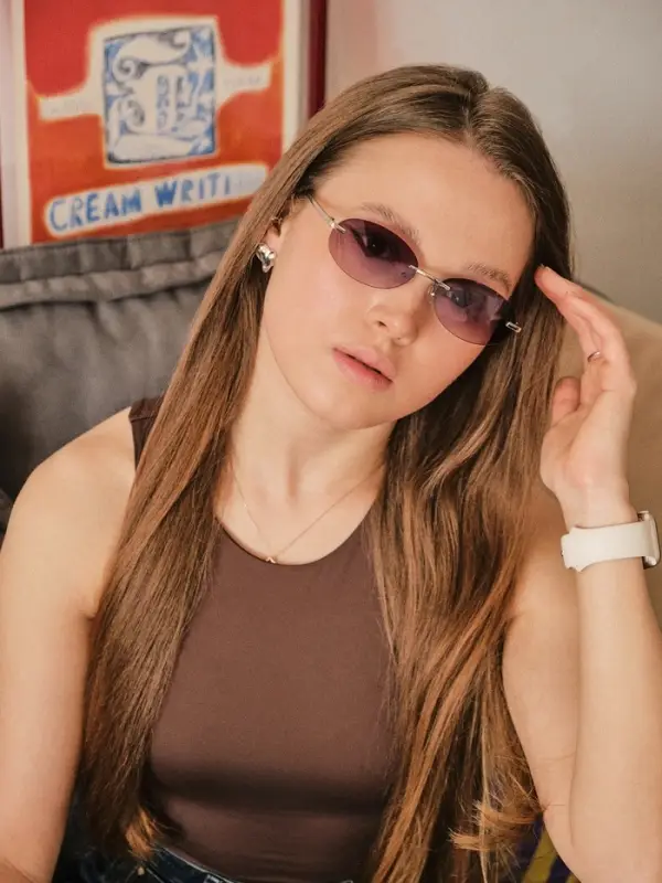 Очки солнцезащитные &laquo;OneSun. Овал&raquo;, uv 400, футляр, салфетка