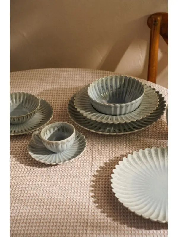 Блюдо SL Home &laquo;Эхо Крита&raquo;, d=25.5 см, фарфор, голубое