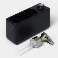 Дозатор для моющего средства с подставкой для губки SAVANNA