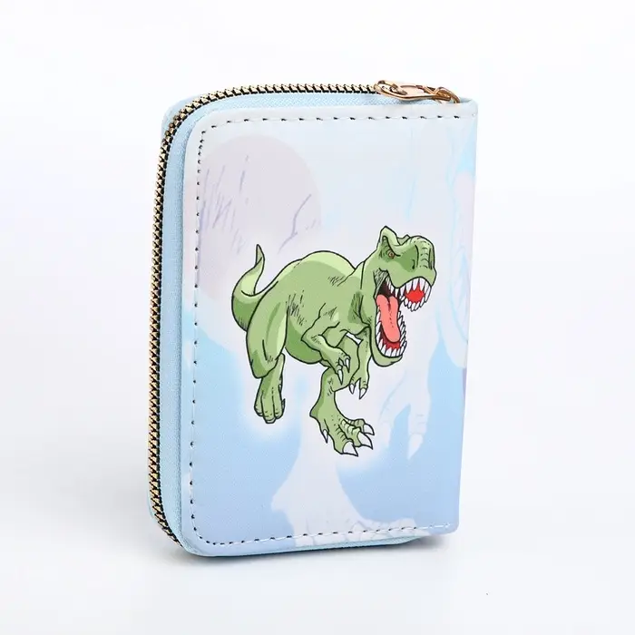 Кошелёк детский на молнии Выбражулька, голубой