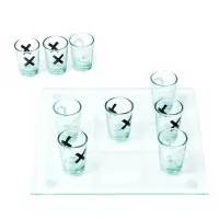 Настольная игра для взрослых &laquo;Пьяные Крестики-нолики&raquo;, 9 стопок, доска 20&times;20 см