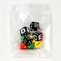 Кубики игральные Время игры, 2&times;2 см, набор 6 шт.