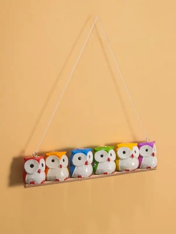 Сувенир подвесной Сувенир подвесной "Совята на ветке" дерево 33х5х6 см