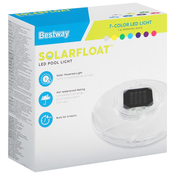 Лампа плавающая, на солнечных батареях 58111 Лампа плавающая, на солнечных батареях 58111