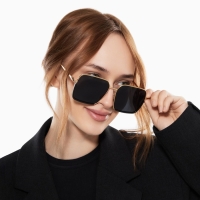 Очки солнцезащитные uv 400, дужка 13.5 см, ширина 12.8 см, линза 5.5×6 см