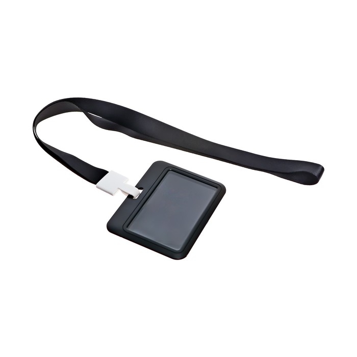 Бейдж горизонтальный, внешний 100 х 80мм, внутренний 52 х 82мм, лента 42 см, Кот Бейдж горизонтальный, внешний 100 х 80мм, внутренний 52 х 82мм, лента 42 см, Кот