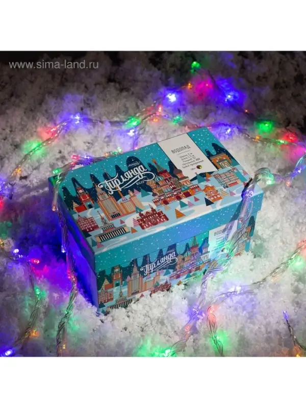 Гирлянда &laquo;Водопад&raquo; 2&times;1.5 м, IP44, прозрачная нить, 400 LED, свечение мульти, 8 комбинаций режимов, 220 В