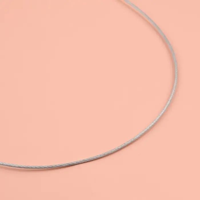 Спицы круговые, для вязания, с тефлоновым покрытием, с металлическим тросом, d=2 мм, 14/80 см Спицы круговые, для вязания, с тефлоновым покрытием, с металлическим тросом, d=2 мм, 14/80 см