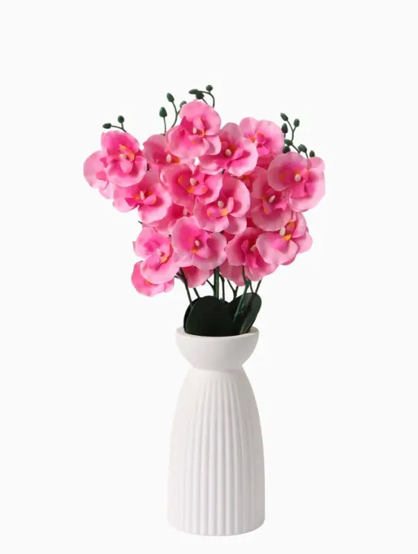 Цветы искусственные &laquo;Орхидея Фаленопсис мультифлора&raquo;, 6&times;37 см, розовый МИКС