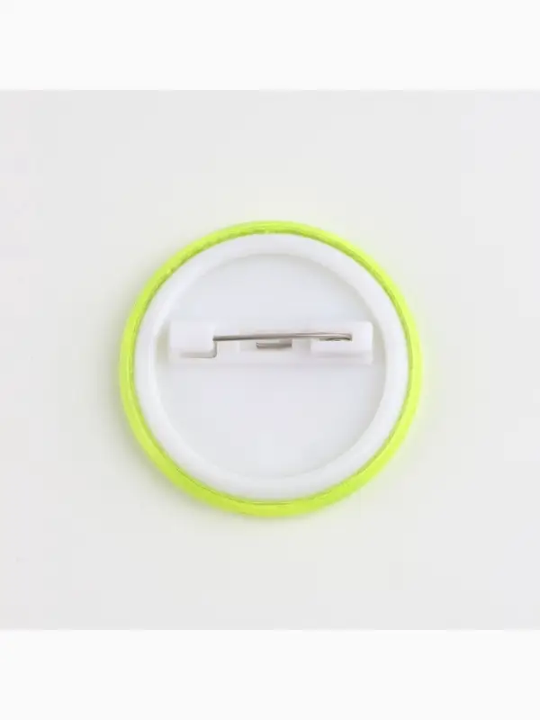 Светоотражающий значок &laquo;Смайл&raquo;, d=3 см, жёлтый