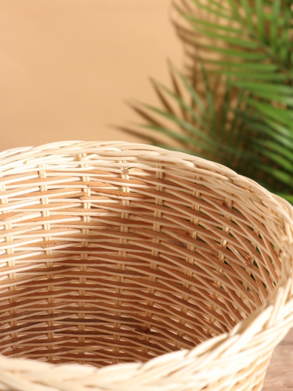 Корзина плетеная 26x26x25 см, ротанг