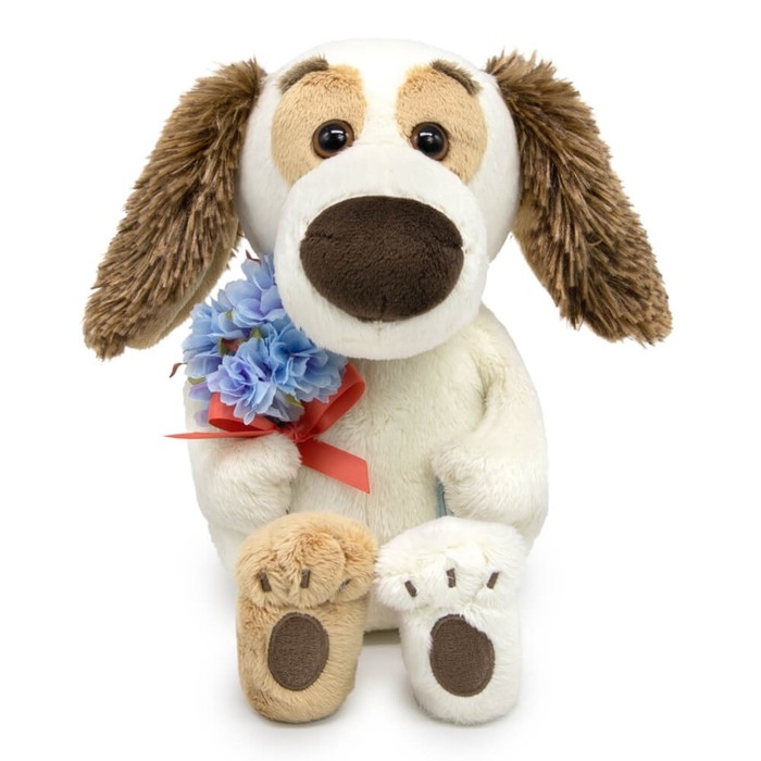 Мягкая игрушка «Бартоломей BABY», с букетиком, 20 см Мягкая игрушка «Бартоломей BABY», с букетиком, 20 см