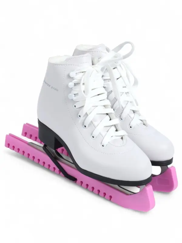 Чехлы для коньков универсальные Winter Star, цвет розовый Чехлы для коньков универсальные Winter Star, цвет розовый