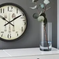 Часы настенные &laquo;Сервировка&raquo;, серия: Кухня, плавный ход, d=20 см