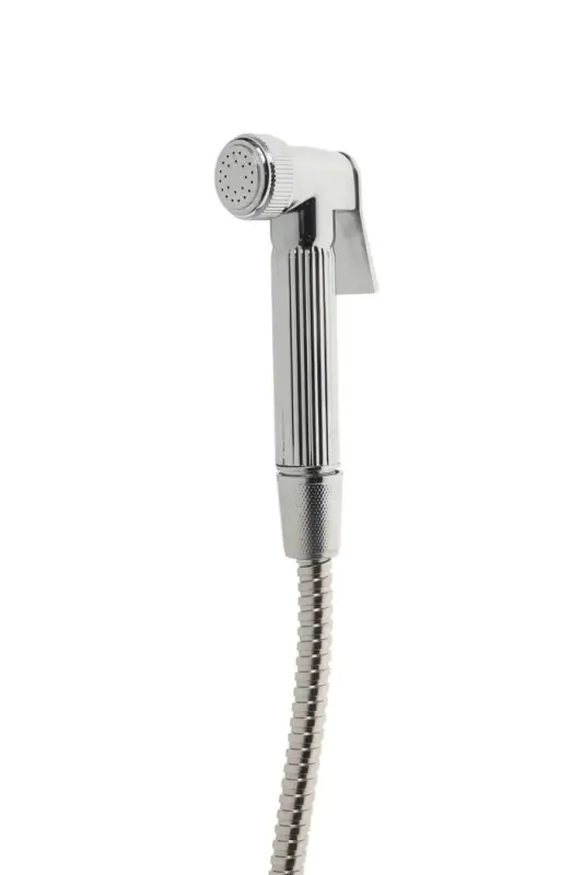 Смеситель для биде ZEIN Z4200, с гигиеническим душем, нерж. сталь, картридж 35 мм, хром