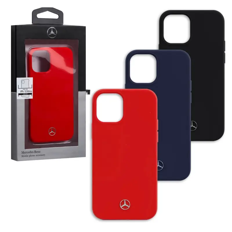 Чехол для iPhone 12 Mini Benz Silicone
