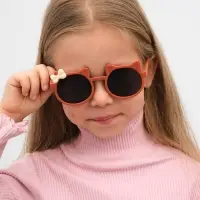 Очки солнцезащитные детские, uv 400, линза 4.8&times;4 см, цвет МИКС