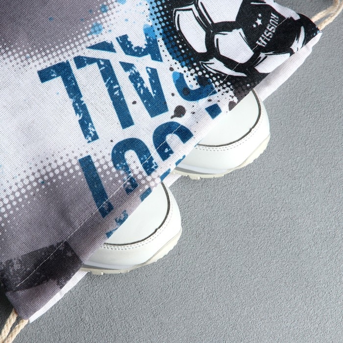 Мешок для обуви «Футбол» хлопковкая 30 х 40 см Мешок для обуви «Футбол» хлопковкая 30 х 40 см