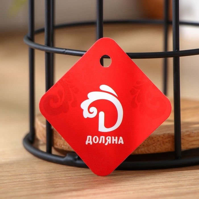 Сушилка для столовых приборов Доляна «Эстетика», 11,2×11,2×16,5 см, цвет чёрный Сушилка для столовых приборов Доляна «Эстетика», 11,2×11,2×16,5 см, цвет чёрный