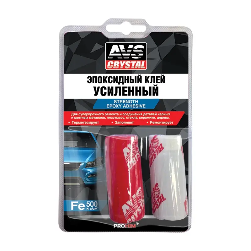 Клей эпоксидный (суперпрочный) 80 г AVS AVK-129