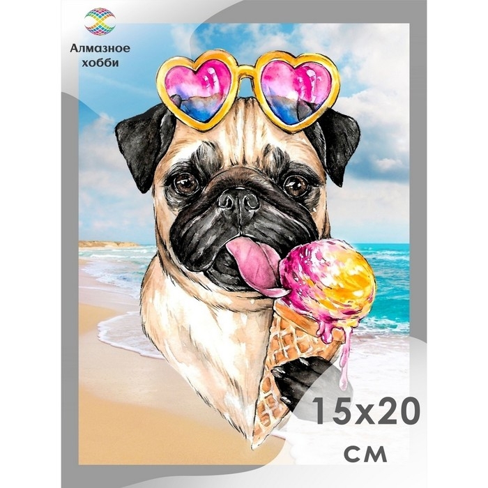 Алмазная мозаика «Ванильное лето», 15 × 20 см Алмазная мозаика «Ванильное лето», 15 × 20 см