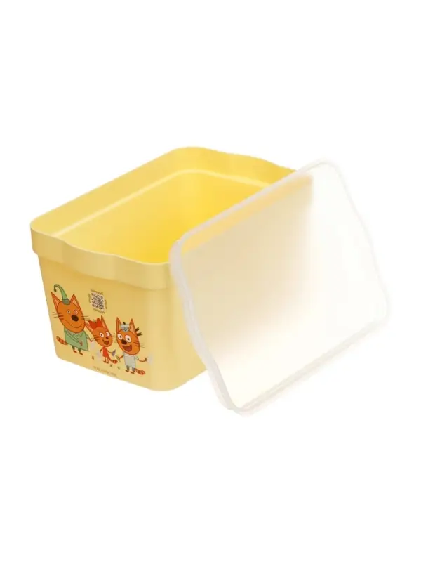 Детский ящик для хранения Три Кота 2,3 л Детский ящик для хранения Три Кота 2,3 л