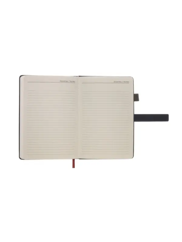 Ежедневник недатированный формат А5, с хлястиком, 80л, линия, пвх, Синий Ежедневник недатированный формат А5, с хлястиком, 80л, линия, пвх, Синий