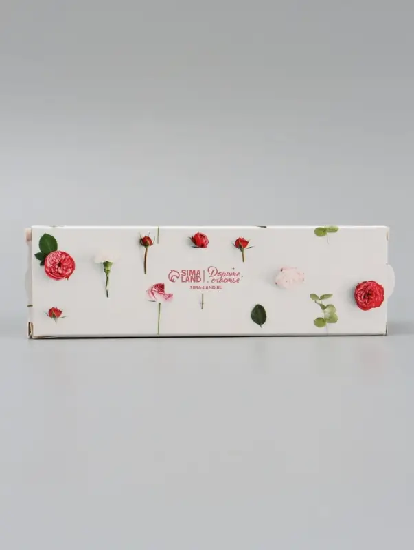 Коробка для макарун, кондитерская упаковка &laquo;Жизнь прекрасна&raquo;, 5.5&times;18&times;5.5 см